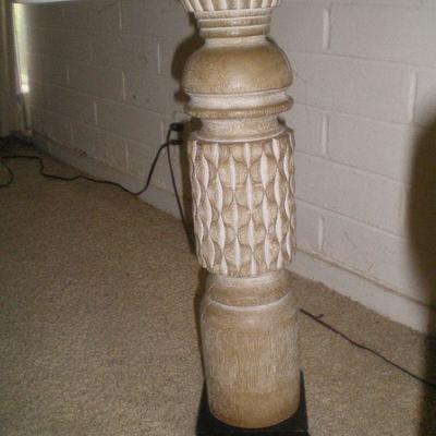 Vintage Ceramic Lamp with Shade