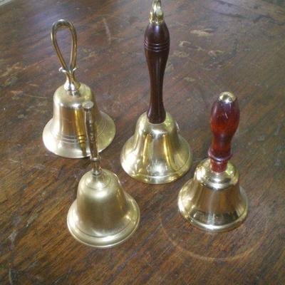 Lot 4 Brass Bells #1