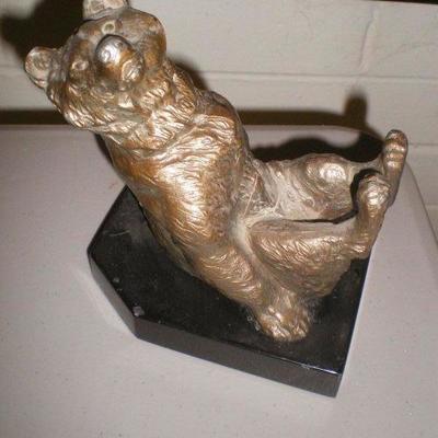 Single Vintage Bear Bookend
