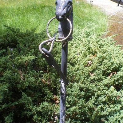 Vintage Horse Post