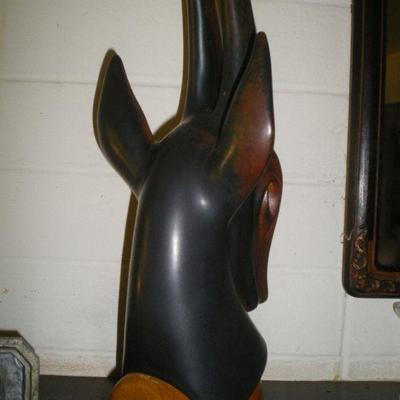 Signed DrejarGruppen Sweden Horned Sculpture