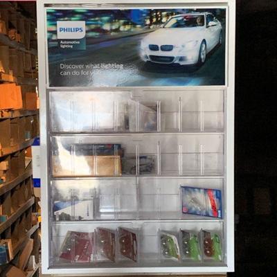 Phillips lighting cabinet / parts bin