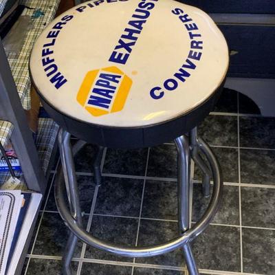 Napa Exhaust shop stool