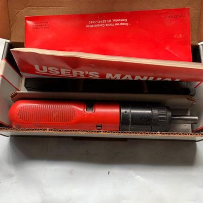 Snap-On Professional cordless screwdriver