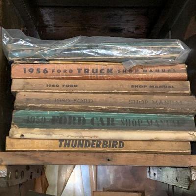 vintage shop manuals 