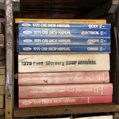 Automobile shop manuals 