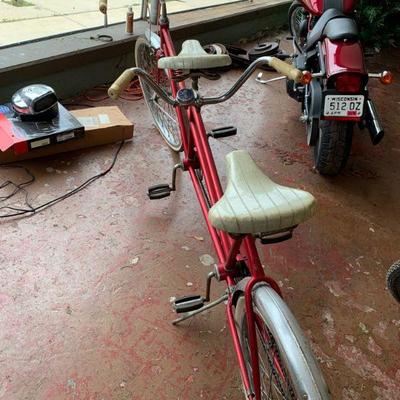 Vintage Columbia Tandem bike