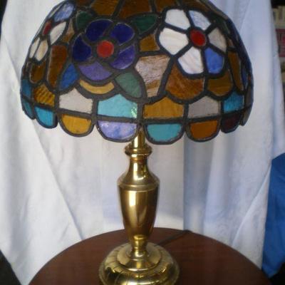 Stained Glass Lamp (as is)