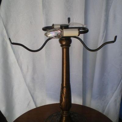 Lamp with Glass Shade