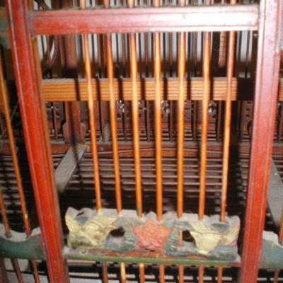 Vintage Asian Inspired Birdcage