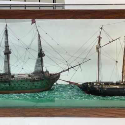 2 Sailing Ship Models
