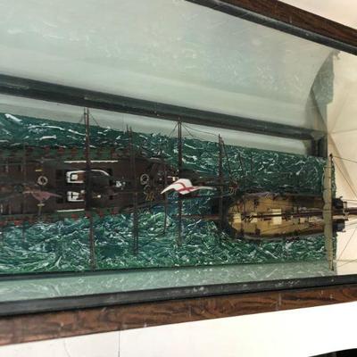 2 Sailing Ship Models
