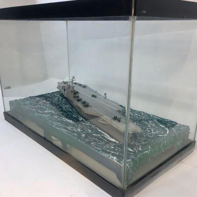 Model of Nuclear Aircraft Carrier USS Kitty Hawk (CVA-63)