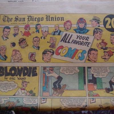 GR 153 - Numerous Vintage Newspapers 