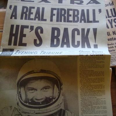 GR 153 - Numerous Vintage Newspapers 