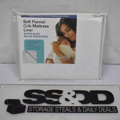 Beautyrest KIDS Soft Flannel Mattress Protection Pad Liner - New