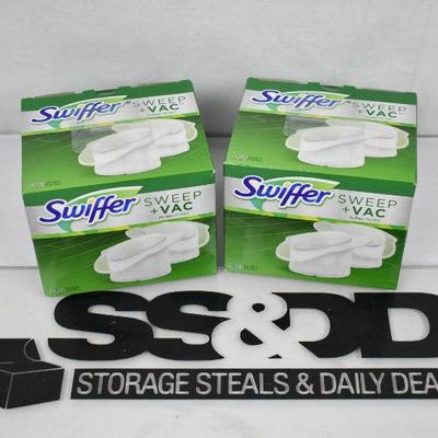 Qty 2 Swiffer Sweep + Vac Vacuum Replacement Filter, 2 Ct - New