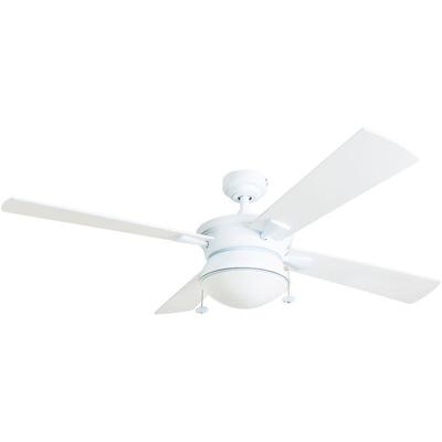 Prominence Home 52" Auletta Indoor/Outdoor White Ceiling Fan - New