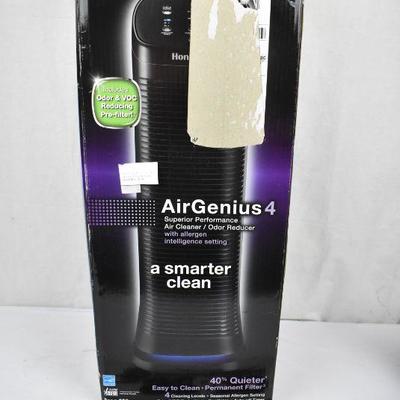 Honeywell AirGenius 4 Air Cleaner/Odor Reducer, Open Box - New