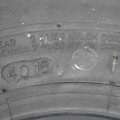 Nanco N205 Bias ST Tire 4.80-8 B/4 Ply Boat Trailer Tire - New