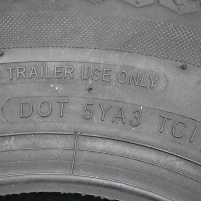 Nanco N205 Bias ST Tire 4.80-8 B/4 Ply Boat Trailer Tire - New