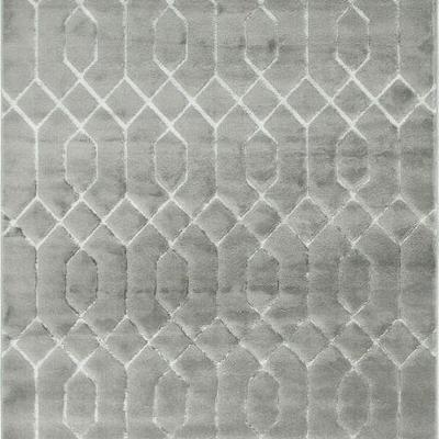 2'x6' Gold/Grey Marilyn Monroe Trellis Modern Geometric Runner, $45 Retail - New