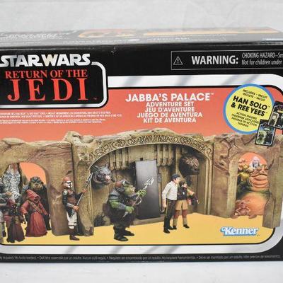 Hasbro Star Wars Return of the Jedi, Jabba's Palace Play Set, $33 Retail - New