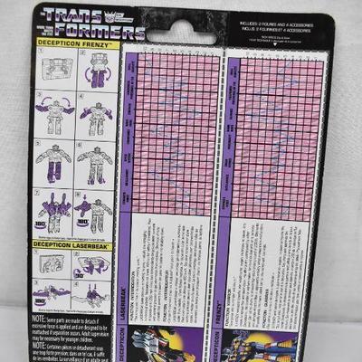 Transformers Frenzy & Laserbeak Soundwave G1 Cassette Reissue, $38 Online - New