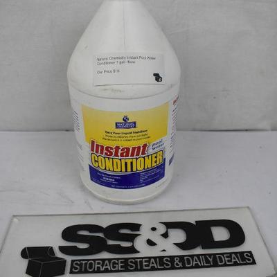 Natural Chemistry Instant Pool Water Conditioner 1 Gal, $27 Retail - New