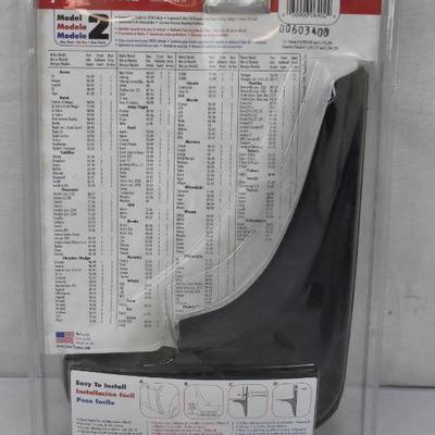 Pair of Powerflow Splash Guards 6403 Pro Fit Model 2, $20 Retail - New
