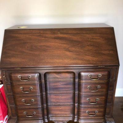 Walnut secretary desk