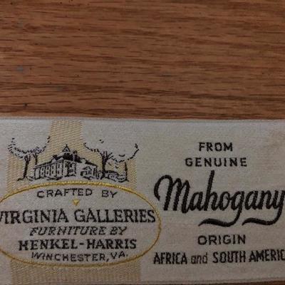 Mahogany Hi boy dresser/bed