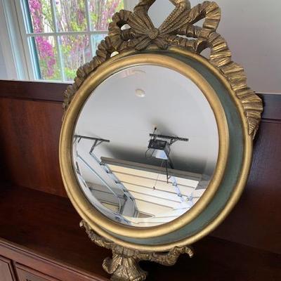 OVAL DECORATIVE MIRROR $75