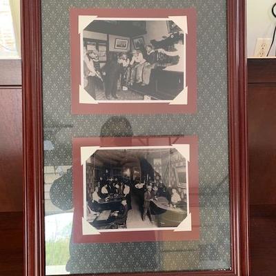 SALOON FRAMED PICTURES 21"X31" $45