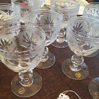 12 PARAD Glasses Great South Pacific Express Luxury Train Hungary