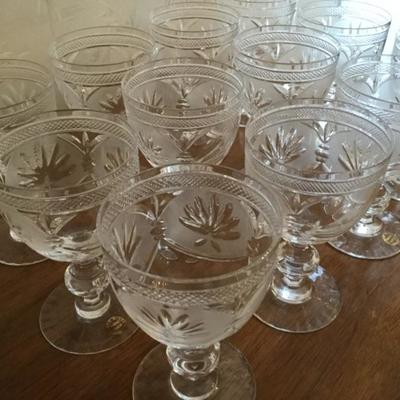 12 PARAD Glasses Great South Pacific Express Luxury Train Hungary