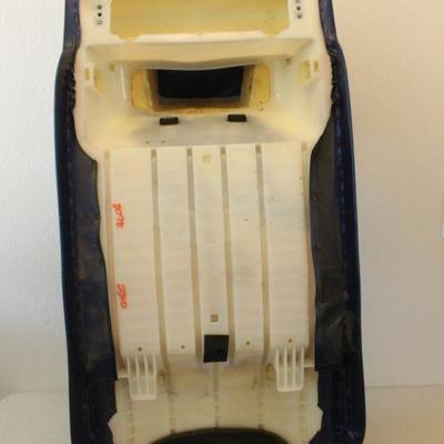Navy/Black Polaris Snowmobile Seat Two Person Passenger #2778 2310