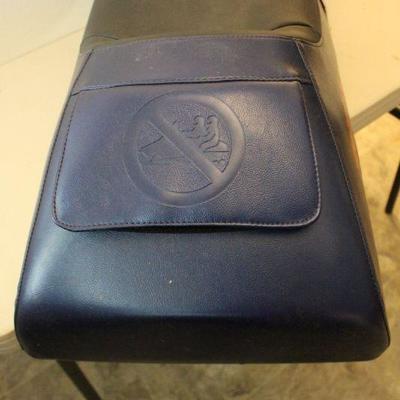 Navy/Black Polaris Snowmobile Seat Two Person Passenger #2778 2310