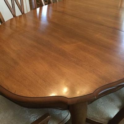 White Fine Furniture Dining Room Set