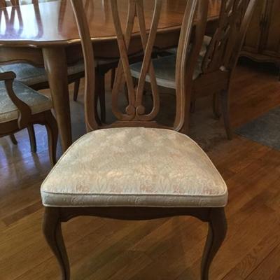 White Fine Furniture Dining Room Set