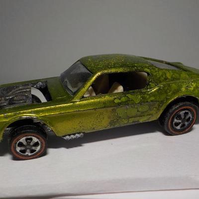 1968 Ford Custom Mustang Red line edition.