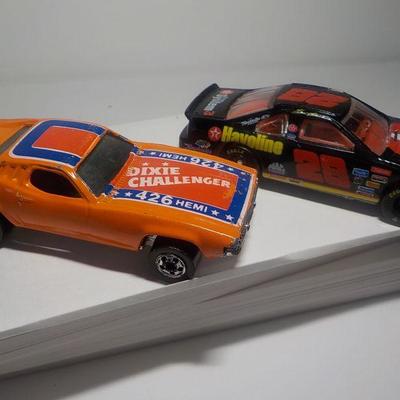 1982 Dixie Challenger 426 and the Havoline Racing #28.