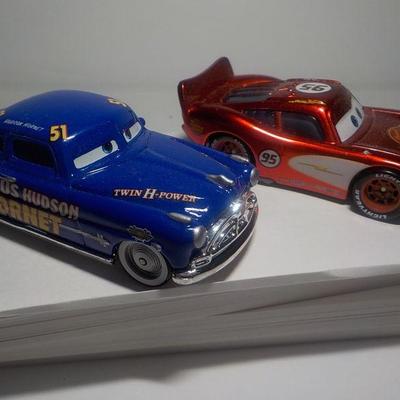 Disney classic Cars Rusteze and the fabulous Hudson