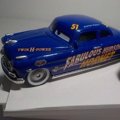 Disney classic Cars Rusteze and the fabulous Hudson