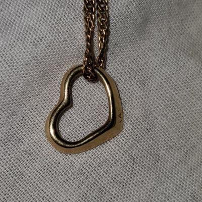 14k Heart Necklace
