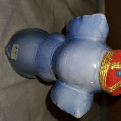 Vintage Elephant Pin Cushion and Tape Measure 
