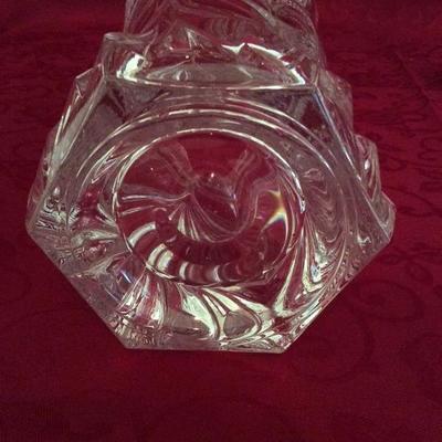 LOT 1 - Glass Votives and Vase