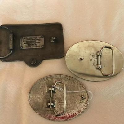 Lot 35 Belt buckles