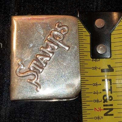Sterling Stamp Holder