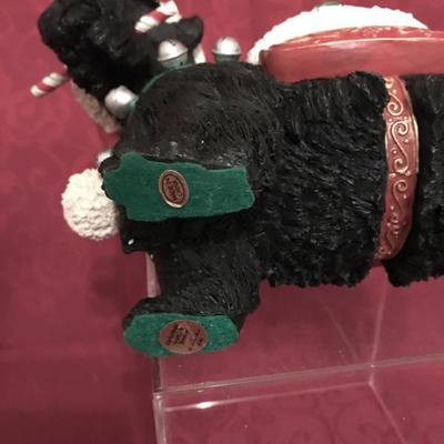 Lot 44 Christmas Scottie dog